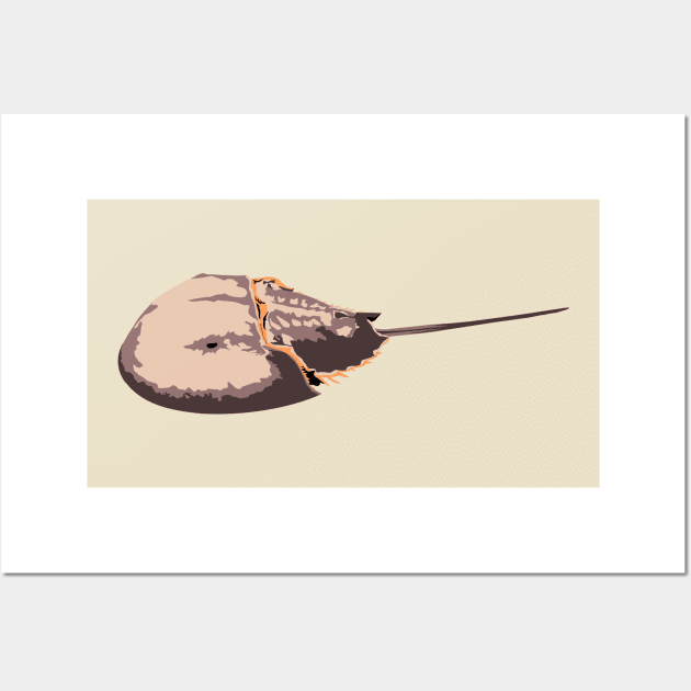 Horseshoe Crab Wall Art by stargatedalek